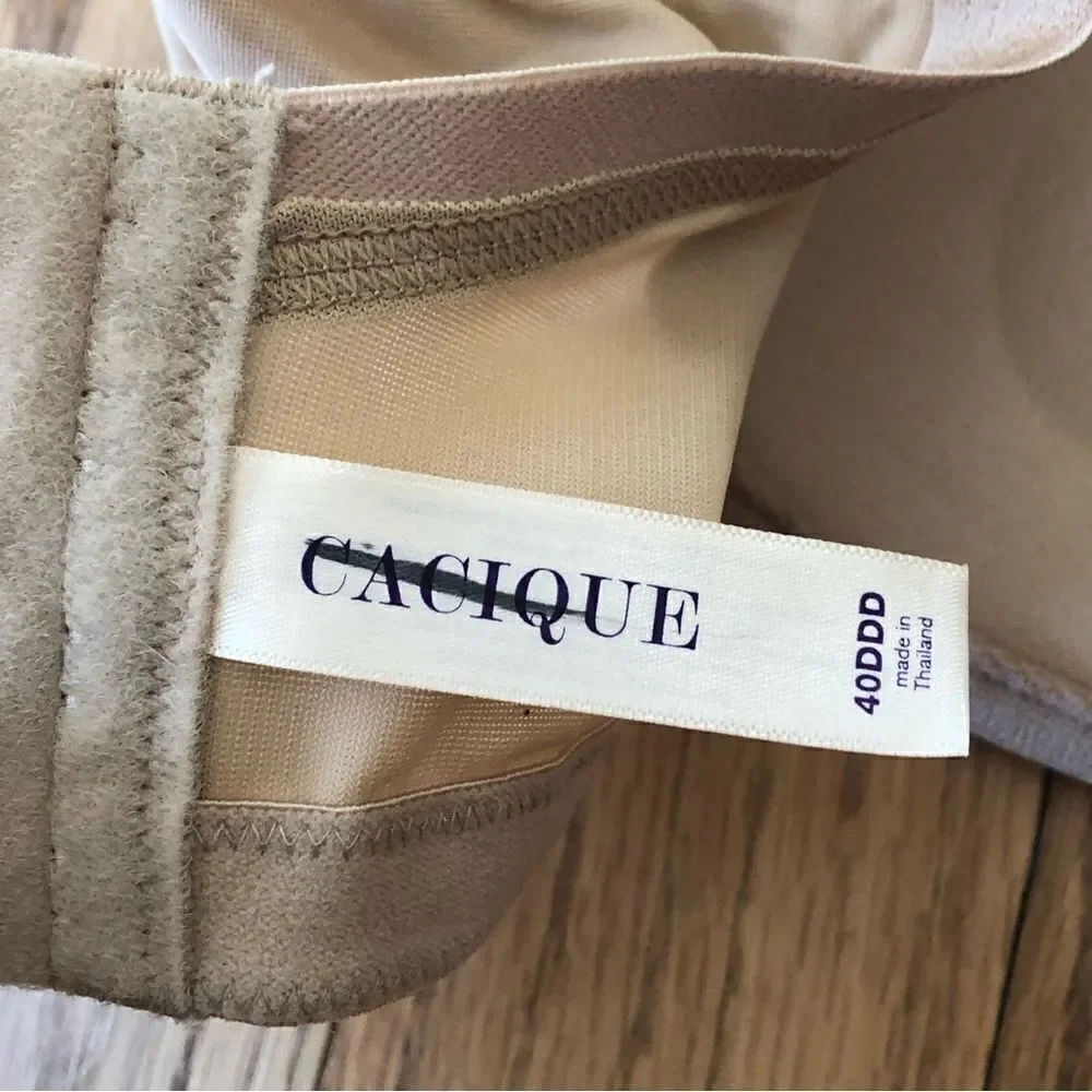 Cacique Smooth Boost Demi Bra 40DDD - Picture 4 of 6